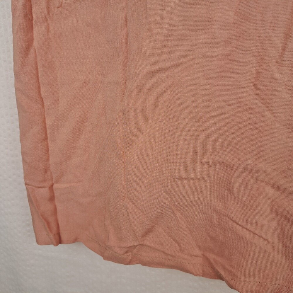 Blair Lightweight Nice Peach Color Rayon Top Size M Dolman Short Sleeve - Picture 8 of 11